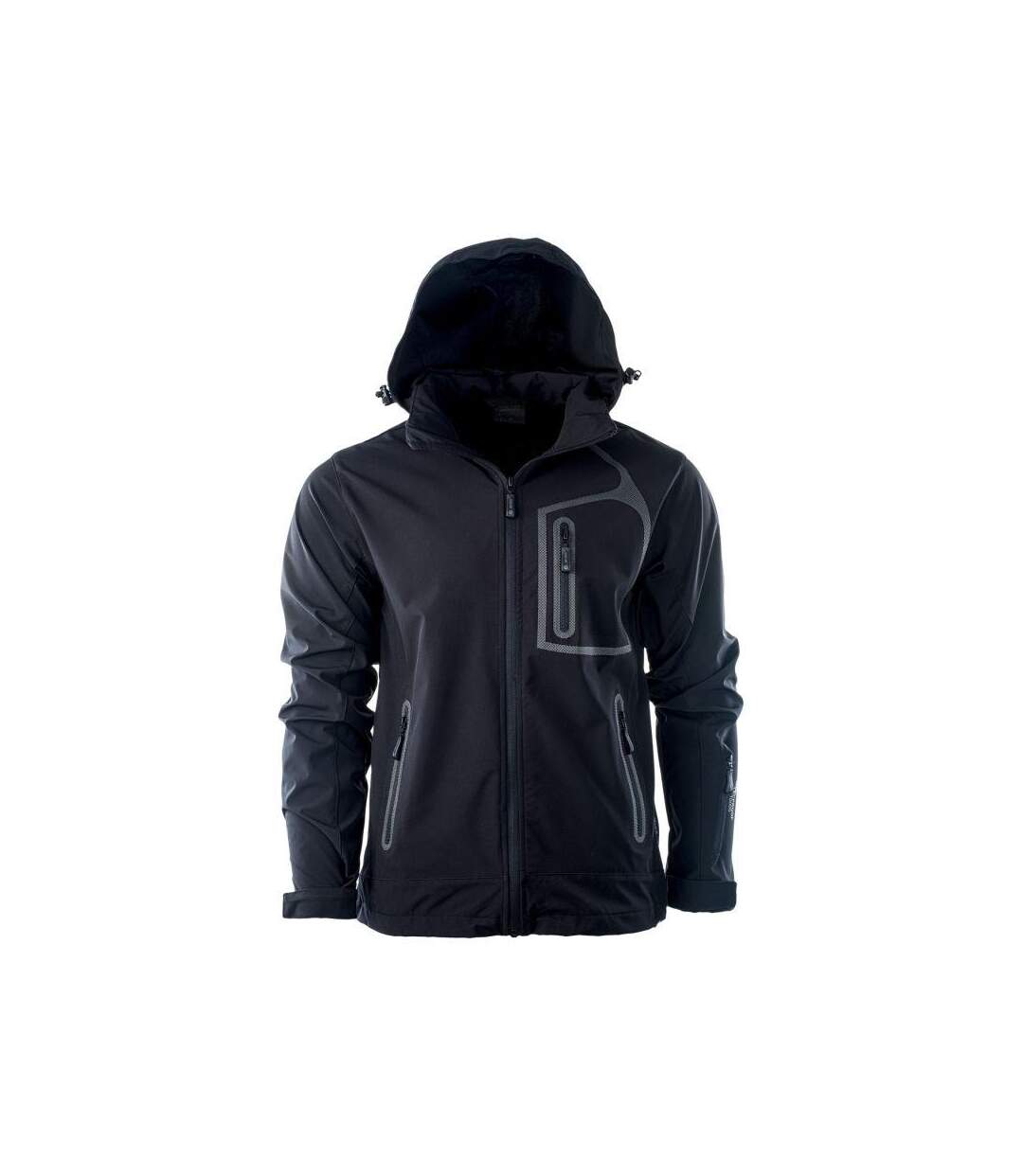 Veste À Capuche Nils Homme Noir Hi-Tec-3