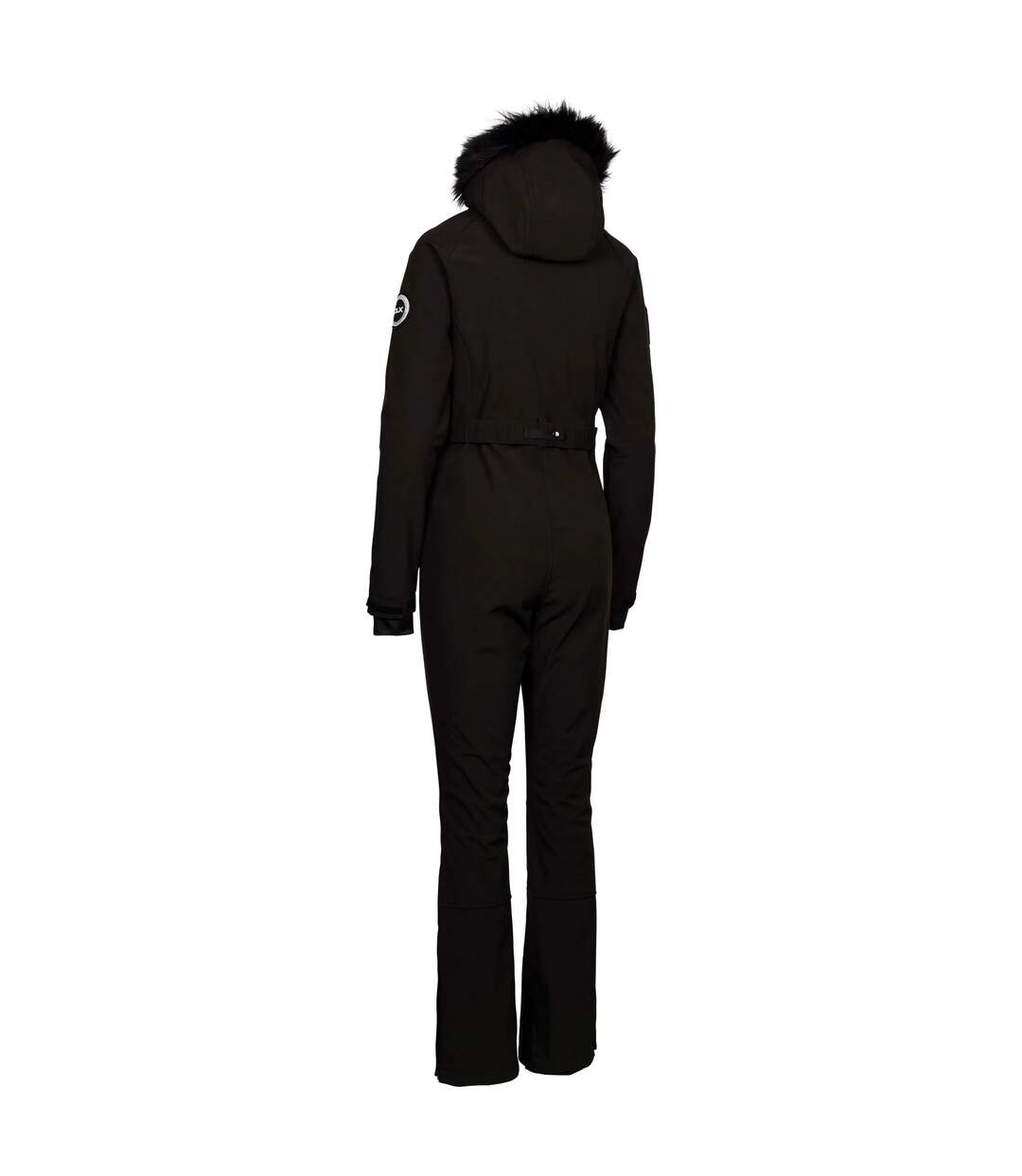 Womens/ladies valene dlx ski suit black Trespass-2