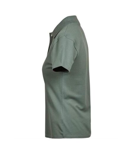 Tee Jays Womens/Ladies Luxury Stretch Polo Shirt (Leaf Green) - UTPC4093