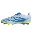 Chaussures De Foot Pour Terrain Ferme Predator Club Enfant Bleu Jaune Adidas-3