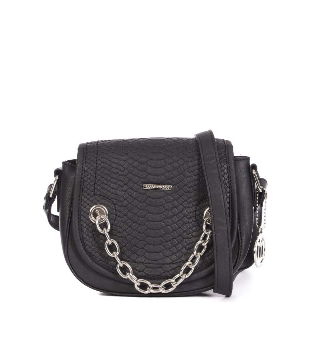 Sac bandoulière Noir Femme Manoukian Magic - Taille unique-1