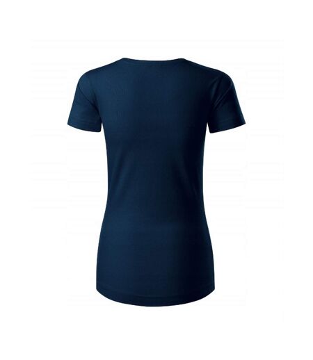 Womens/ladies Origin T-shirt Navy Blue Malfini