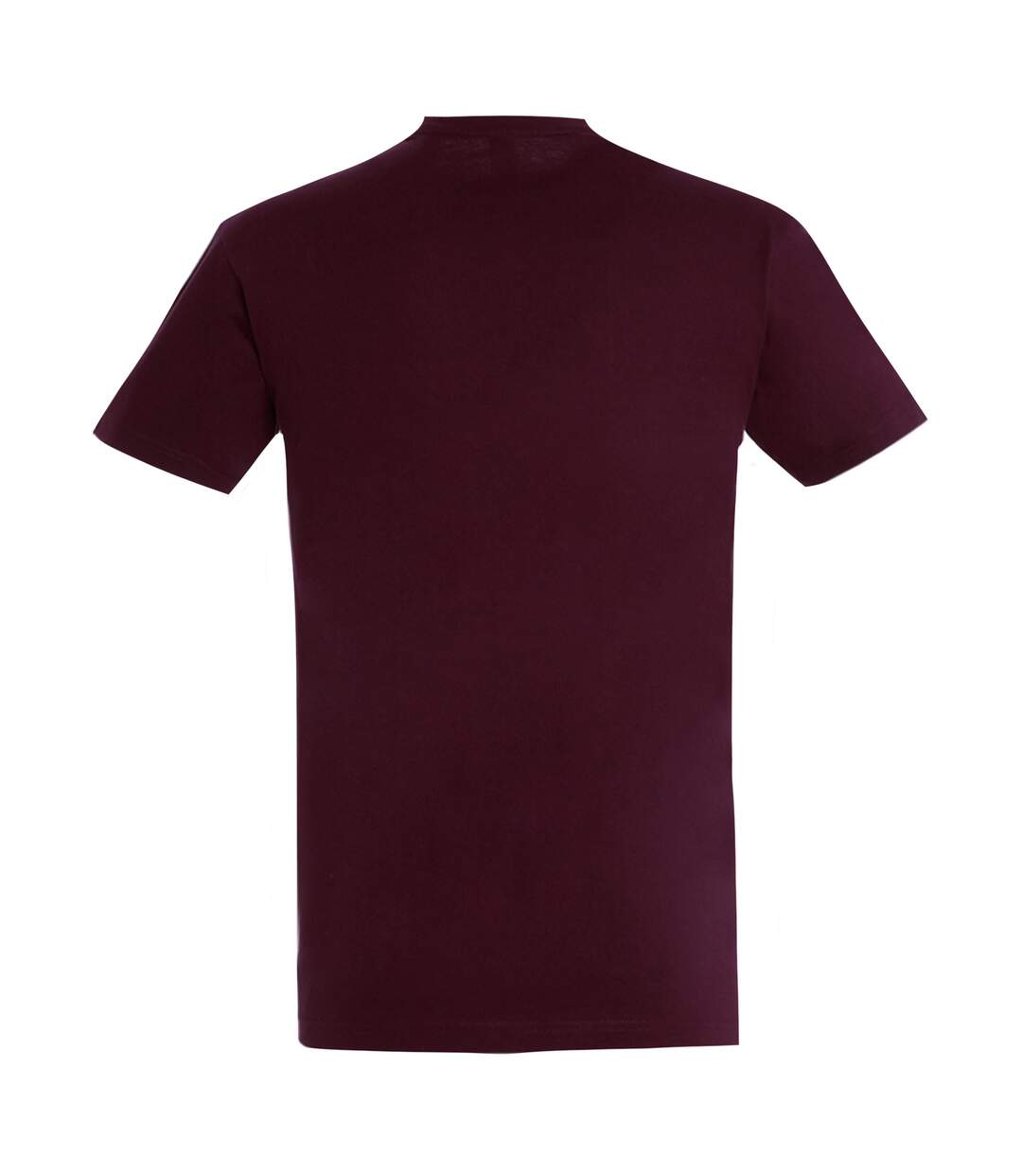 SOLS Mens Imperial Heavyweight Short Sleeve T-Shirt (Burgundy)