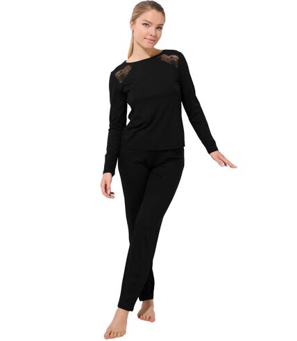 Pyjama pantalon top manches longues Evelyn Lisca