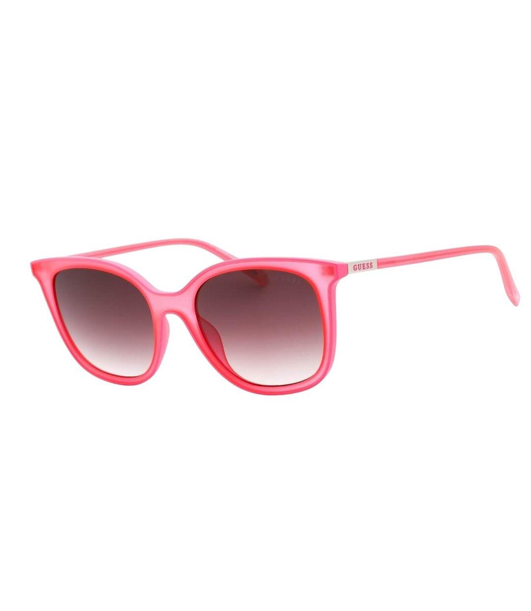 Lunettes De Soleil Motif/style Dégradé Femme Taille Unique Rose Marron Guess-2