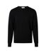 Mens Merino Wool Jumper Black Calvin Klein-1