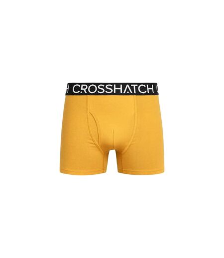 Pack of 3  Mens payso boxer shorts  yellow Crosshatch