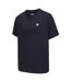 Mens Chest Logo Crew Neck T-shirt Navy Pretty Green-3