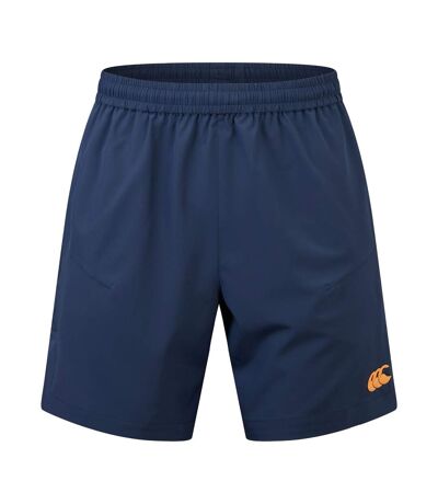 Mens woven shorts navy/orange Canterbury