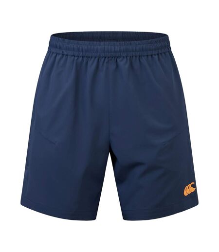 Mens woven shorts navy/orange Canterbury
