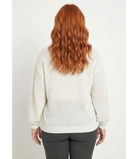 Gilet court boutonné col V manches longues