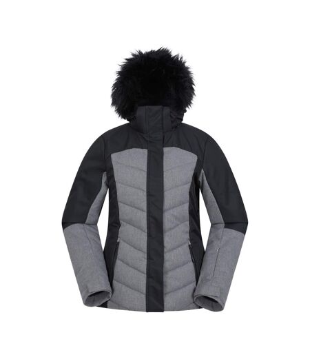 Blouson De Ski Pyrenees Femme Noir Mountain Warehouse