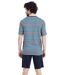 Pyjama court homme Rayures Aventure Athena-2