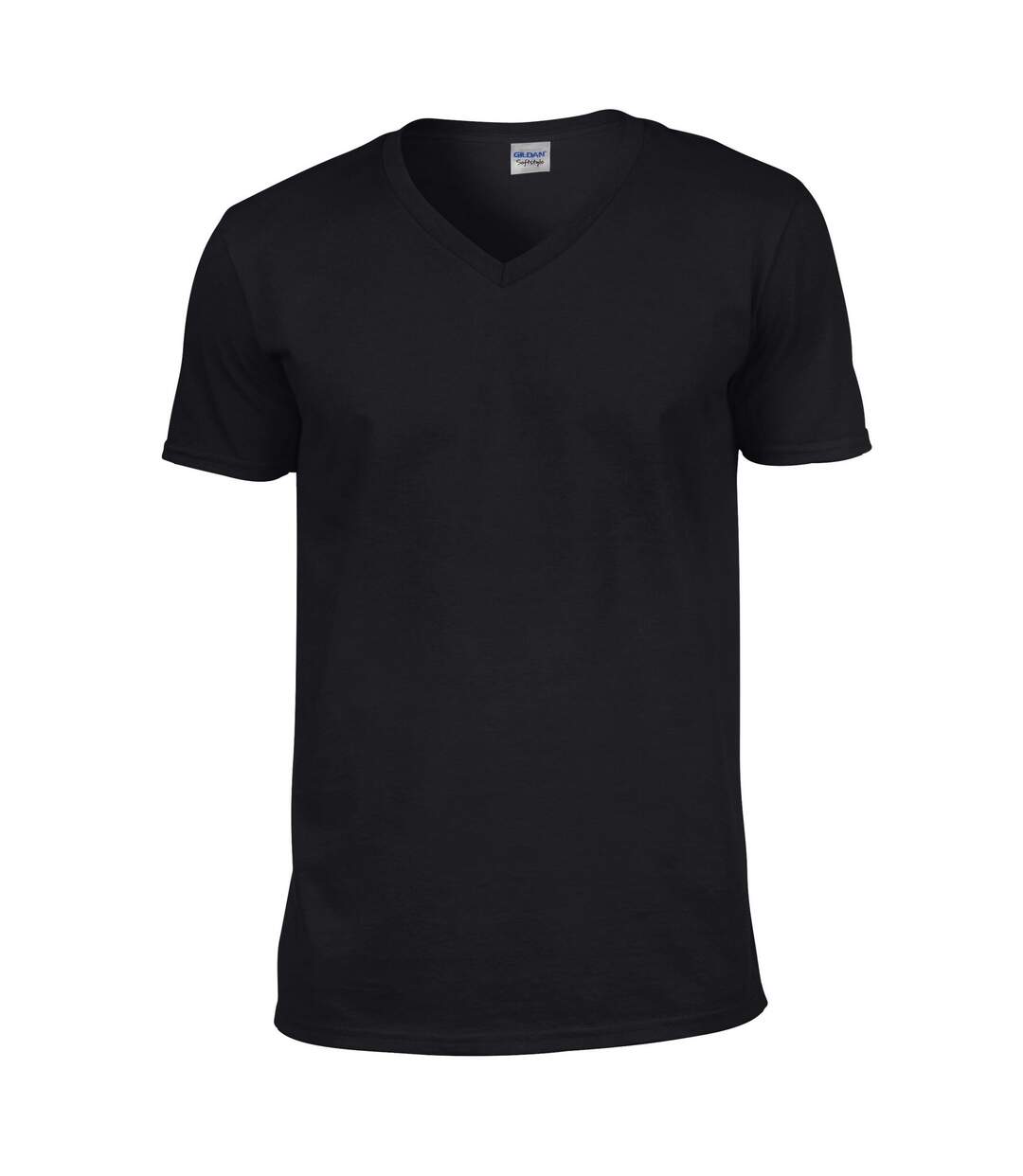 T-shirt softstyle adulte noir Gildan-1