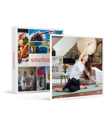 1 mois de cours de yoga en ligne ou en studio à Paris - SMARTBOX - Coffret Cadeau Sport & Aventure