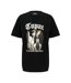 T-shirt Tupac Matw Sepia Homme Noir Mister Tee-2