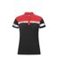 Polo Progression Femme Noir Rouge Projob-1
