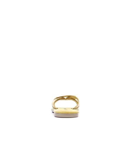 Claquettes jaune femme chattawak pace