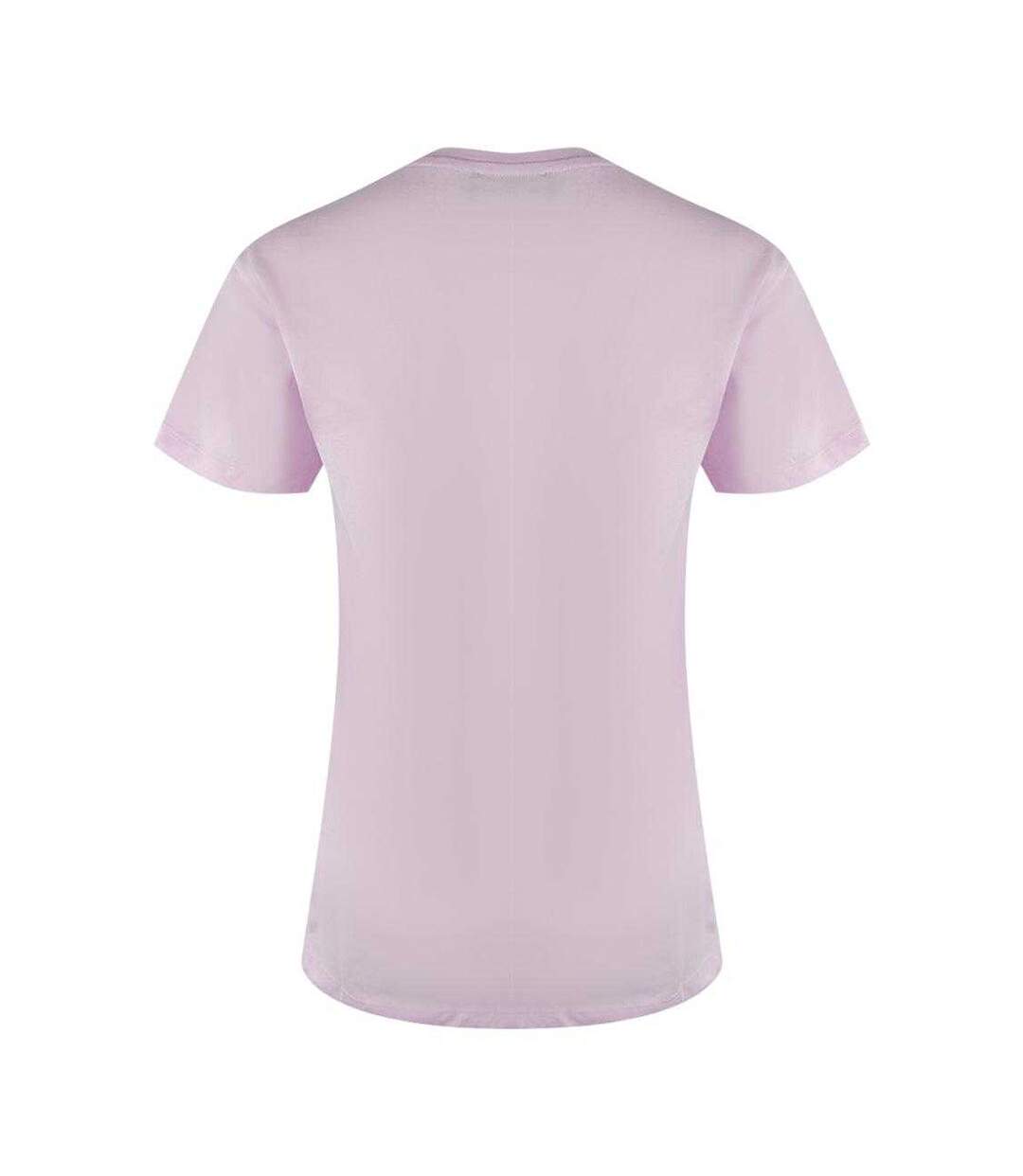 T-shirt Motif/style Cœur Love Femme Rose Love Moschino-2
