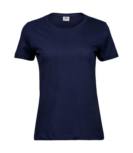 T-shirt Sof Femme Bleu Marine Tee Jays