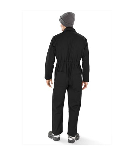 Unisex Adult Action Overalls Black Result Genuine Recycled