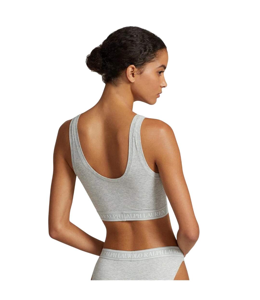 Brassière Motif/style Logo Femme Gris Ralph Lauren-3