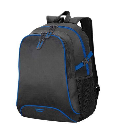 Osaka Sac À Dos Basique 30 Litres Taille Unique Noir Bleu Roi Shugon