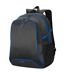Osaka Sac À Dos Basique 30 Litres Taille Unique Noir Bleu Roi Shugon-1