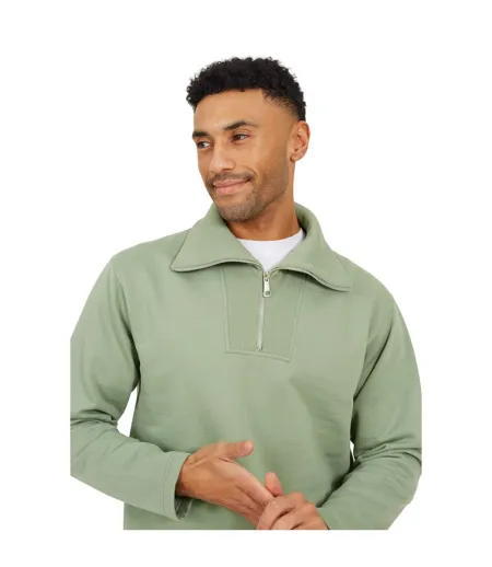 Sweat Homme Vert Turquoise Pâle Brave Soul