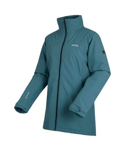 Womens/ladies Tamlin Insulated Waterproof Jacket Storm Blue Regatta