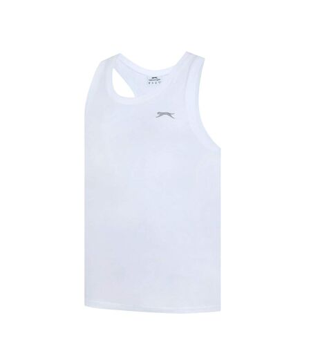 Débardeur Sans Manches Homme Blanc Slazenger