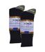 Chaussettes de travail respirantes pour diabétiques pour hommes Multipack-2