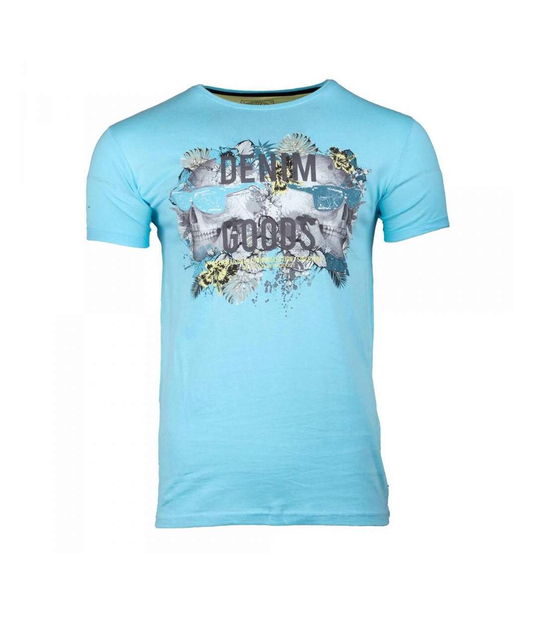 T-shirt Bleu Homme La Maison Blaggio Murano - S-1