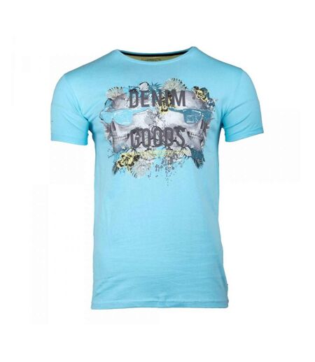 T-shirt Bleu Homme La Maison Blaggio Murano - S