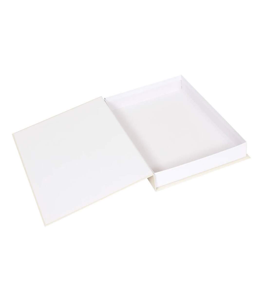Lot de 2 Boîtes Livres Fruity 33cm Beige-2