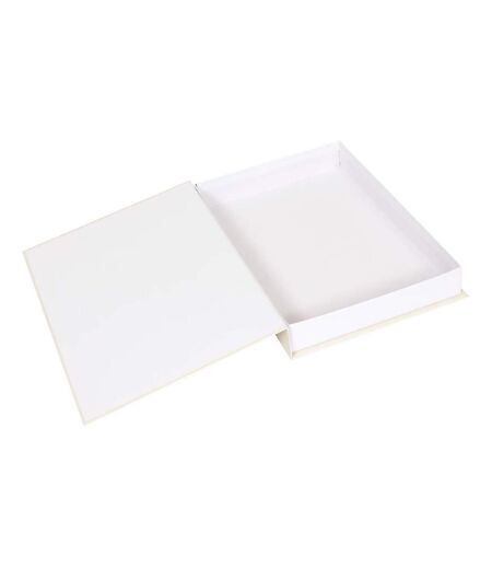Lot de 2 Boîtes Livres Fruity 33cm Beige