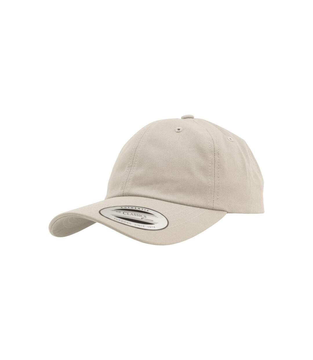 Casquette Adulte Beige Gris Flexfit-2