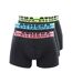 ATHENA Lot de 3 Boxers Homme Coton EASYSPORT Noir Noir Noir