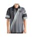 Polo noir/gris homme umbro mash-1