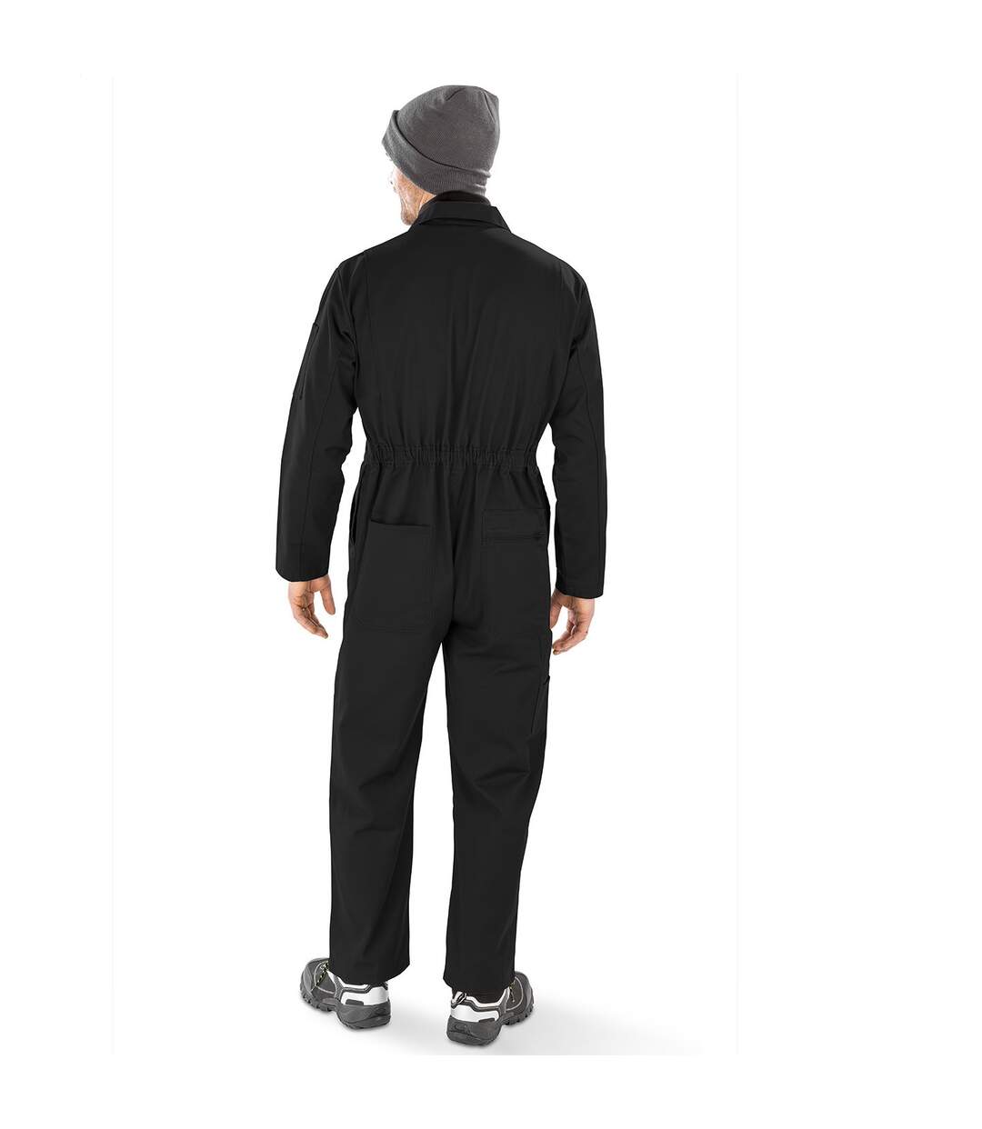 Unisex Adult Action Recycled Overalls Black Result Genuine Recycled-4