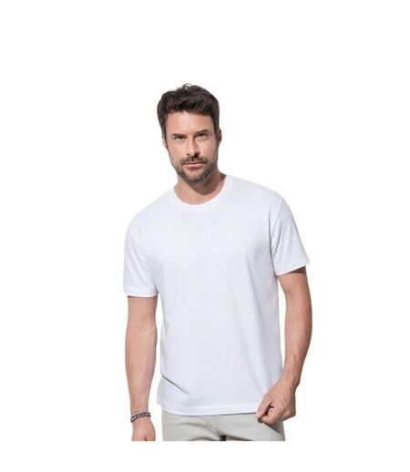 T-shirt bio homme blanc Stedman