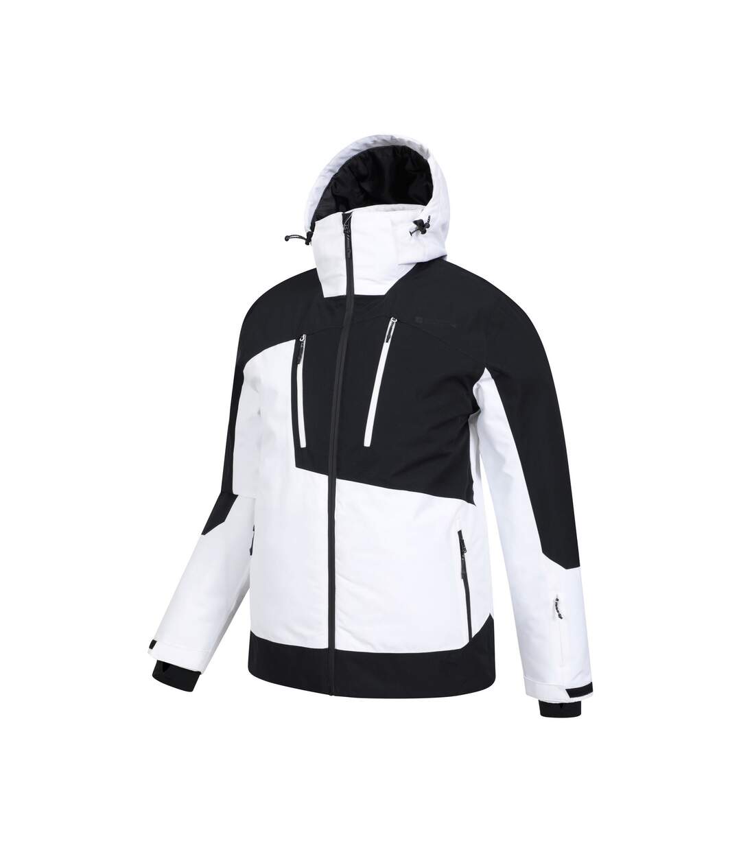 Mens Supernova Waterproof Ski Jacket Blue Off White Mountain Warehouse-4