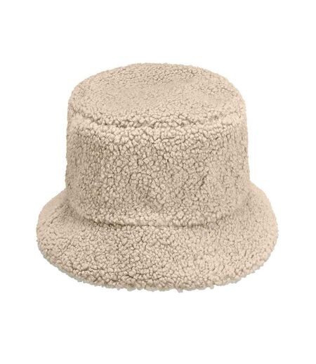 Unisex adult 2 in 1 reversible bucket hat army/beige SOLS