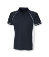 Finden & Hales - Polo sport à manches courtes - Homme (Bleu marine/Blanc) - UTRW414