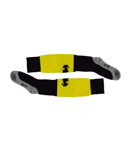 1 Pack Adults Knee High Fun Patterned Hockey Socks - Batman