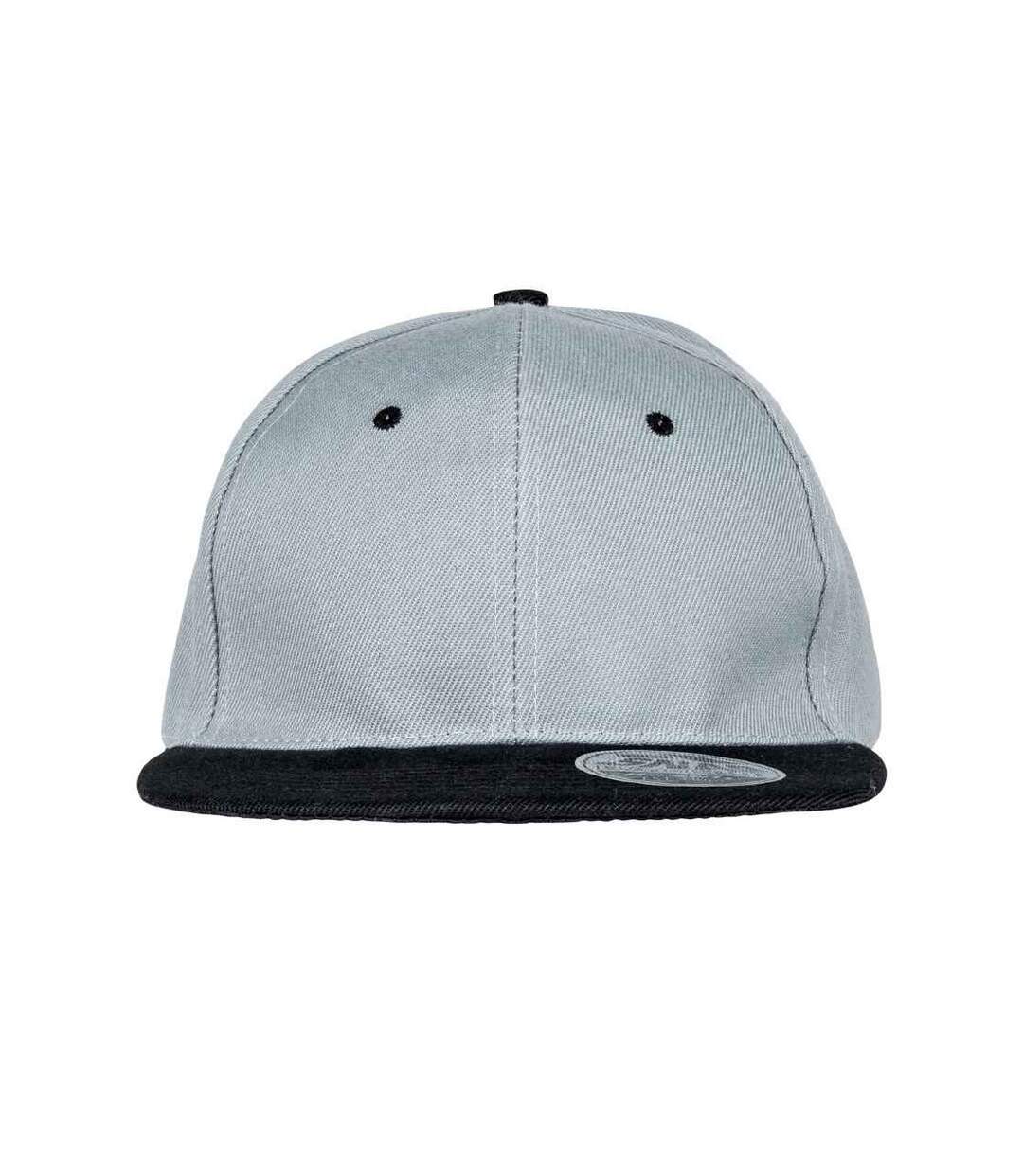 Casquette ajustable bronx adulte gris / noir Result Headwear-1