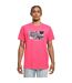 T-shirt Motif/style Mains Jointes En Prière Homme Rose Vif Mister Tee-1