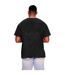 T-shirt adulte noir fluo Casual Classics