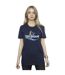 Disney Womens/Ladies Lilo And Stitch Characters Cotton Boyfriend T-Shirt (Bleu marine) - UTBI29761-1