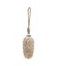 Antique pine cone bauble 13cm x 6cm x 6cm brown Hill Interiors-2